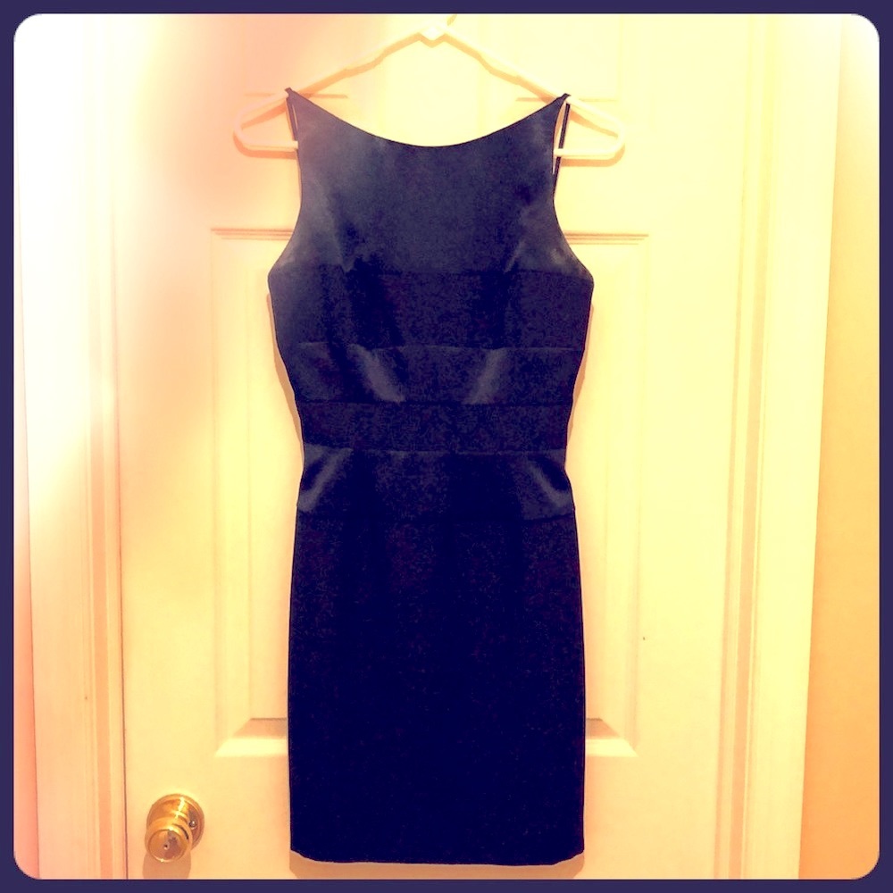 Cache Semi formal navy dress